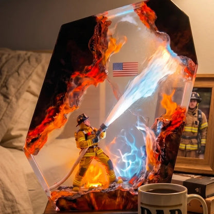 FireFighter Resin Lamp®