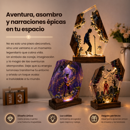 Nia MJ Lamps - Display Setup