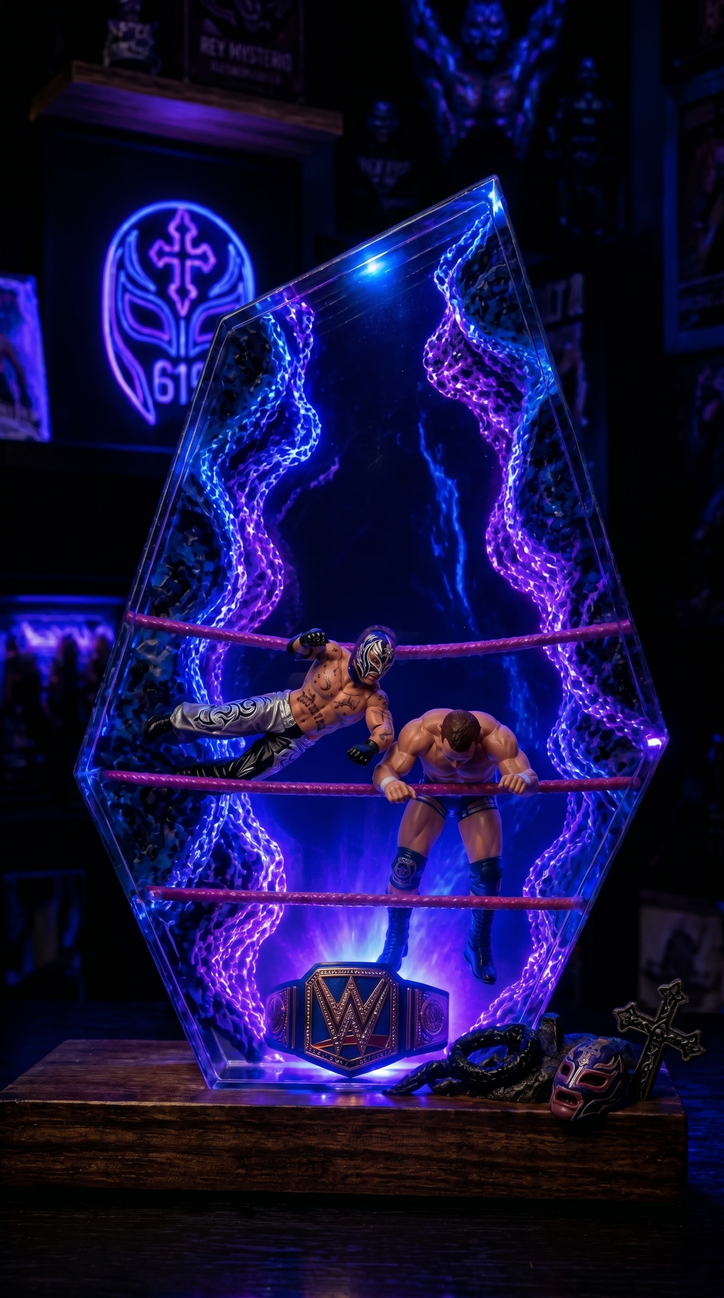 Wrestling Figure Lamps® (Pre-Order)