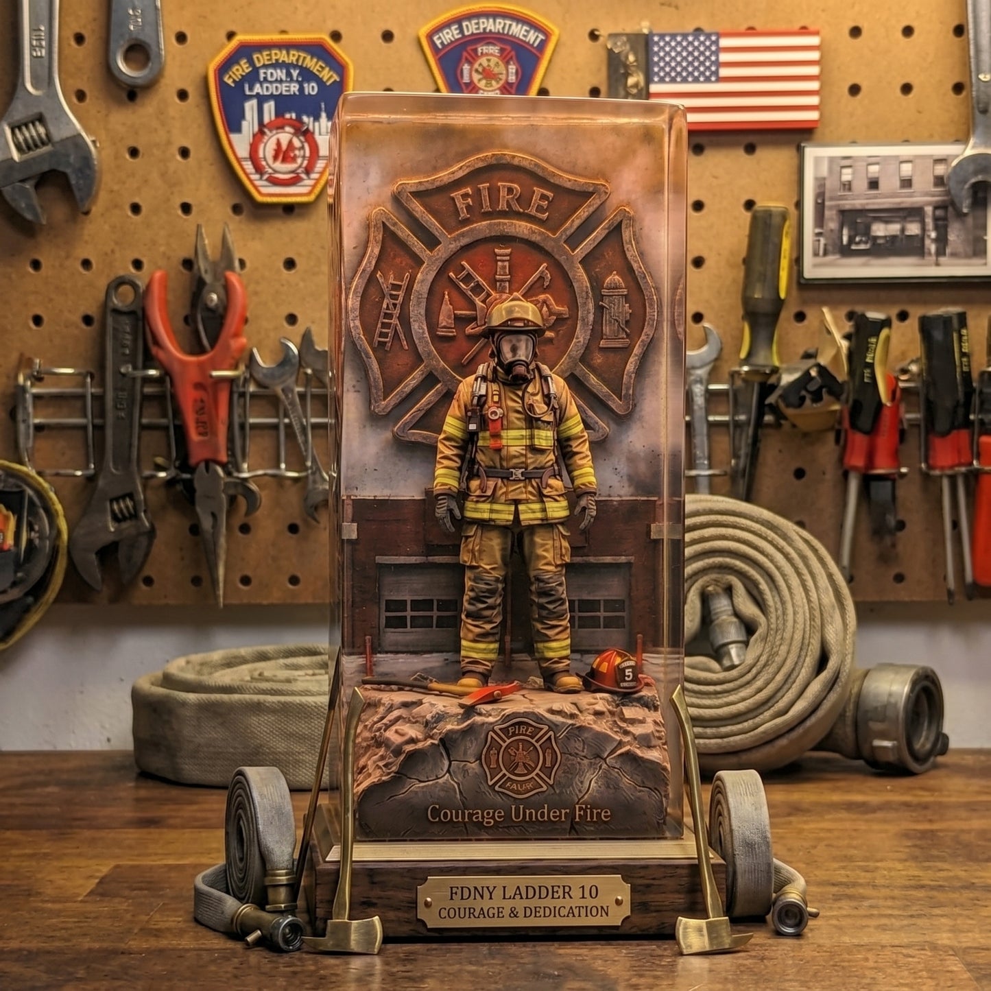 FireFighter Resin Lamp®