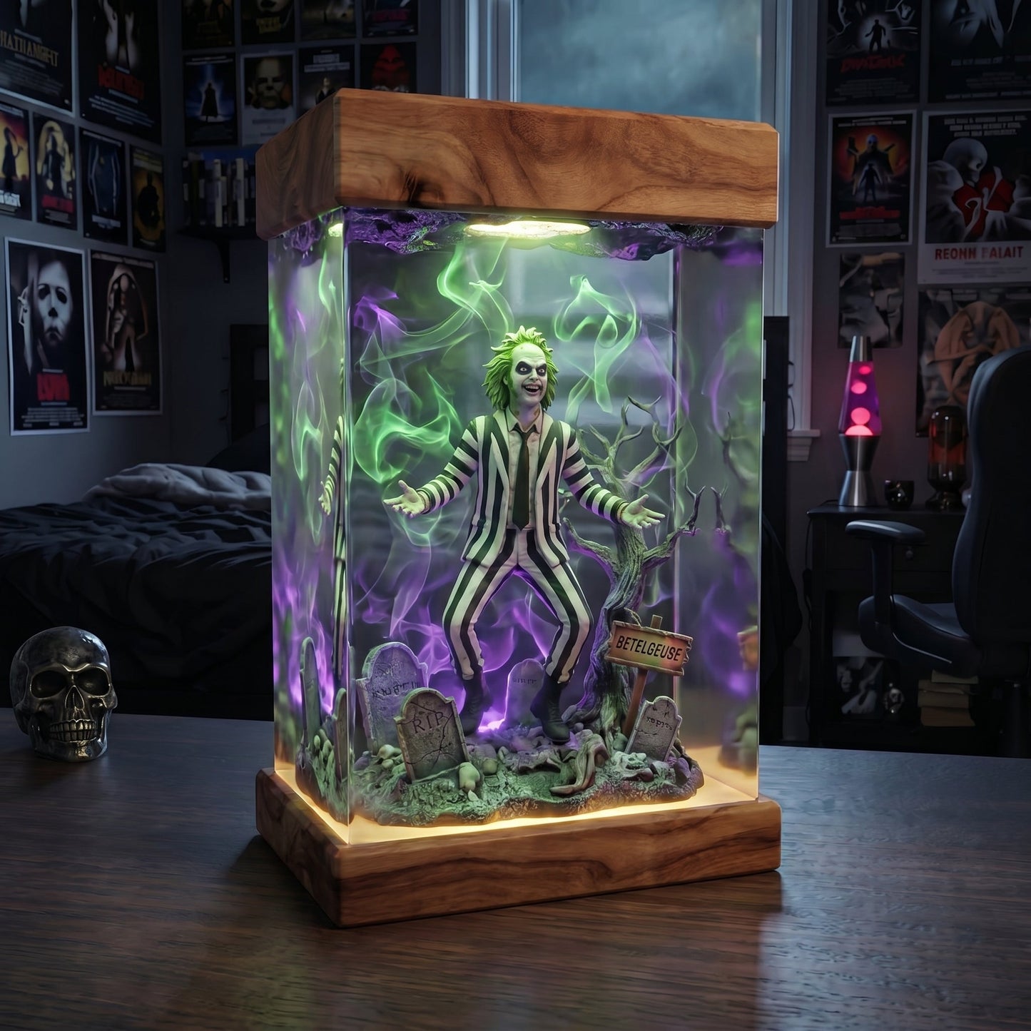 Handmade Halloween Resin Lamps®