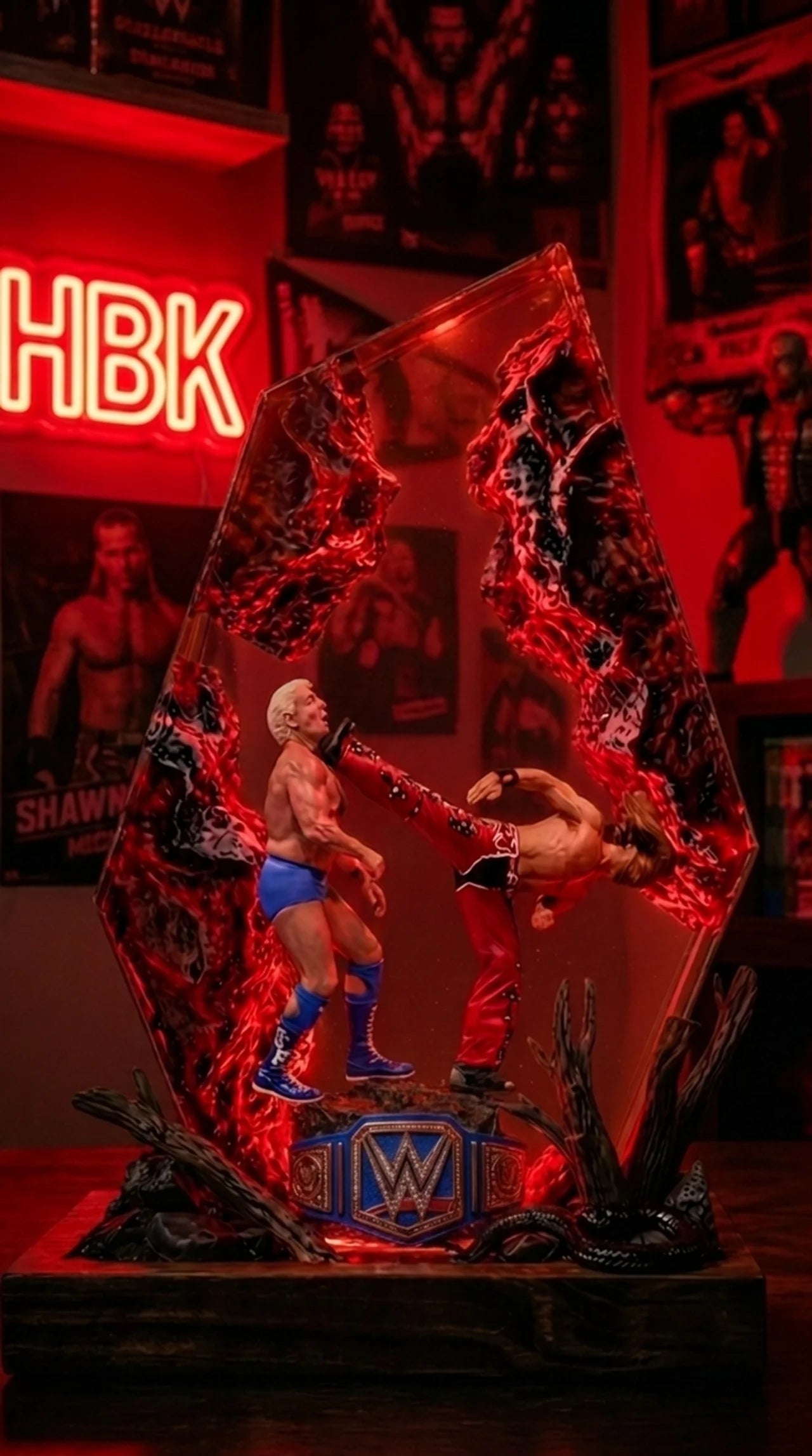 Wrestling Figure Lamps® (Pre-Order)