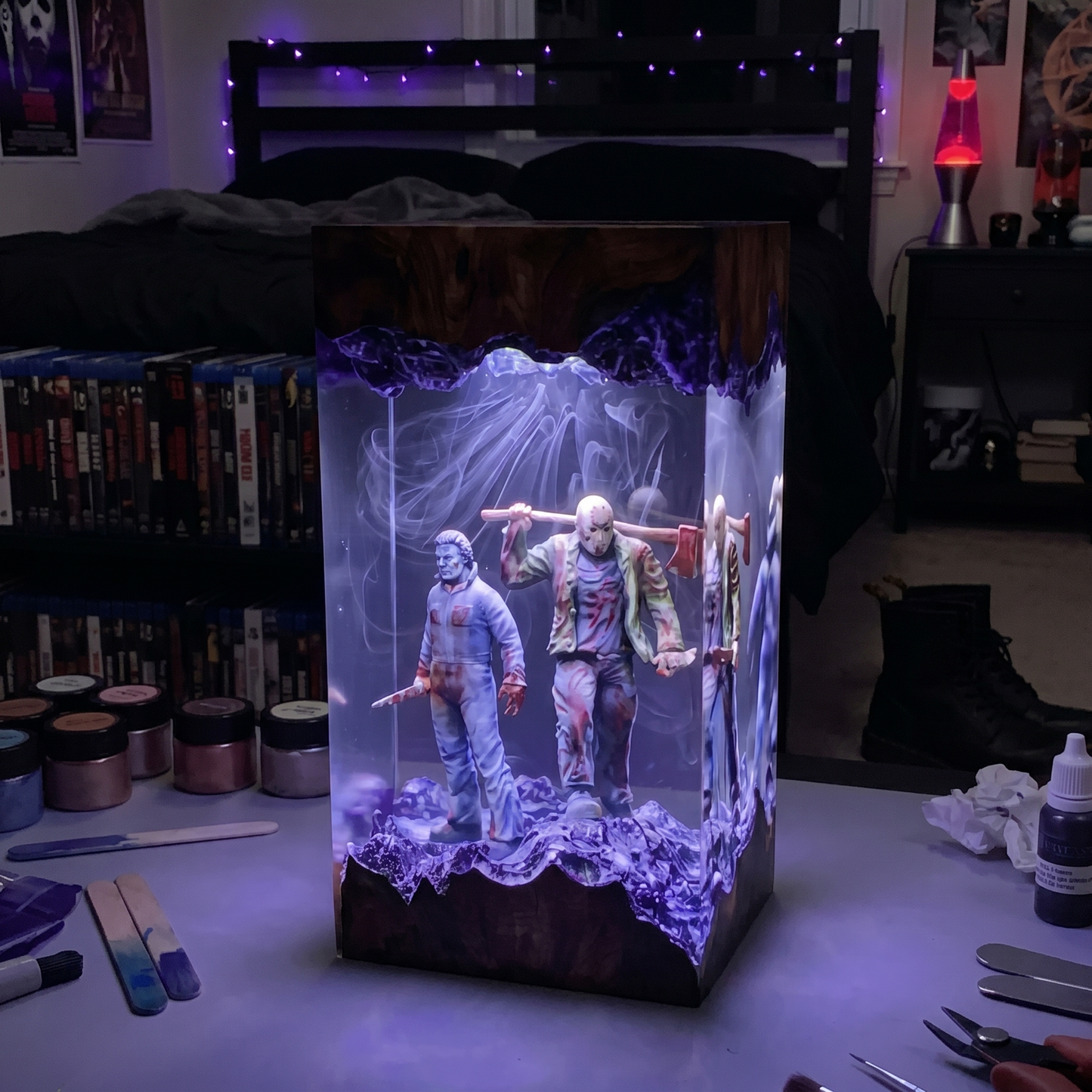 Handmade Halloween Resin Lamps®