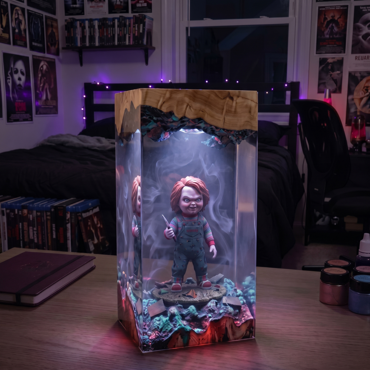 Handmade Halloween Resin Lamps®